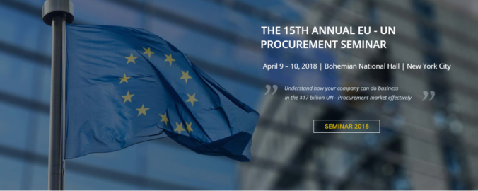 15th Annual Eu- Un Procurement Seminar