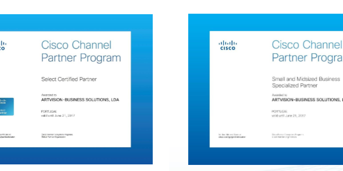 ArtVision Obtains Select Certified Partner Status From Cisco