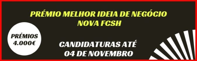 Prémio Melhor Ideia De Negócio NOVA FCSH 2018